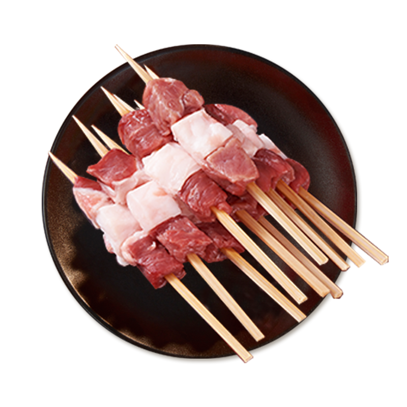 京觅宁夏盐池滩羊 原切小串（10串） 烧烤食材 京东自有品牌