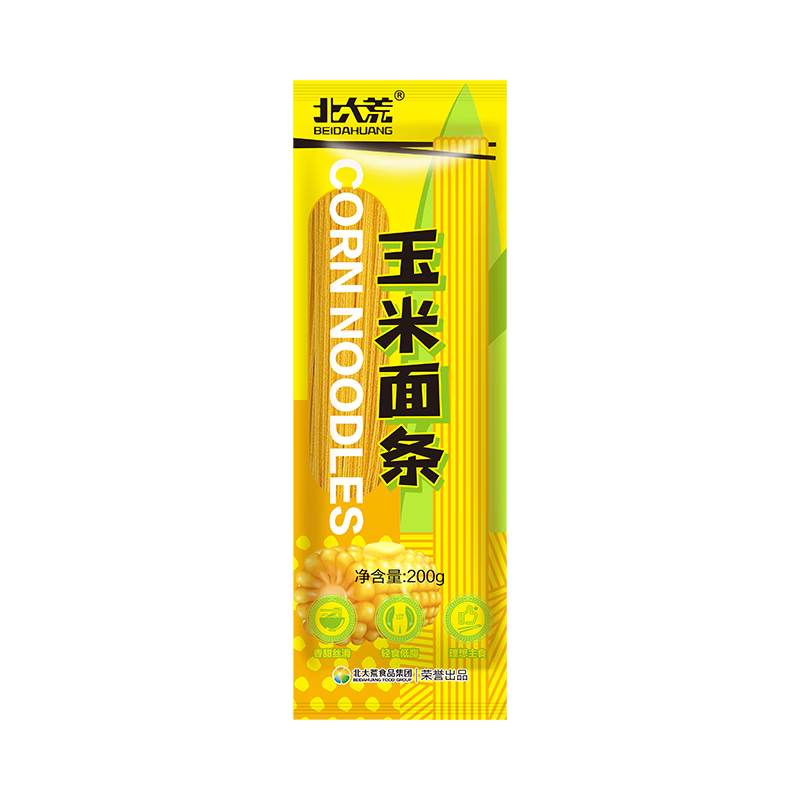 北大荒挂面粗粮杂粮面速食爽滑面条