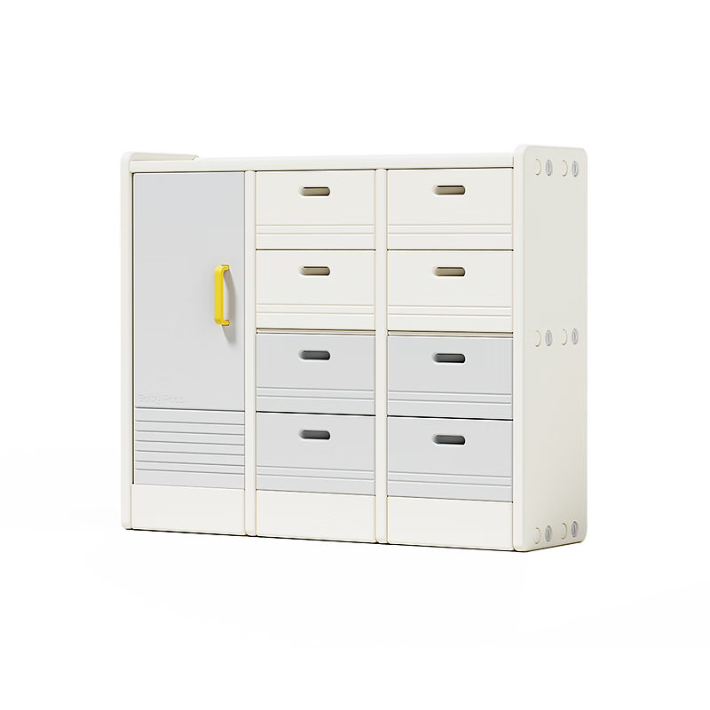 babypods儿童玩具收纳架落地多层置物柜家用宝宝玩具衣服衣物整理储物架子