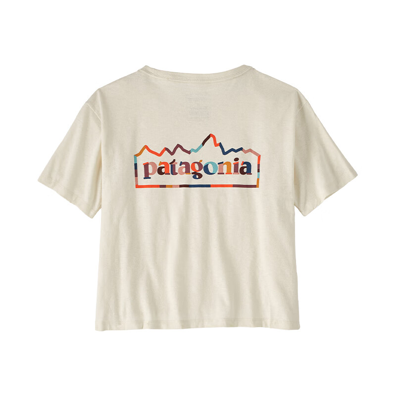 巴塔哥尼亚（Patagonia）女Unity Fitz Easy Cut经典圆领百搭直筒宽松休闲T恤37769 BCW-