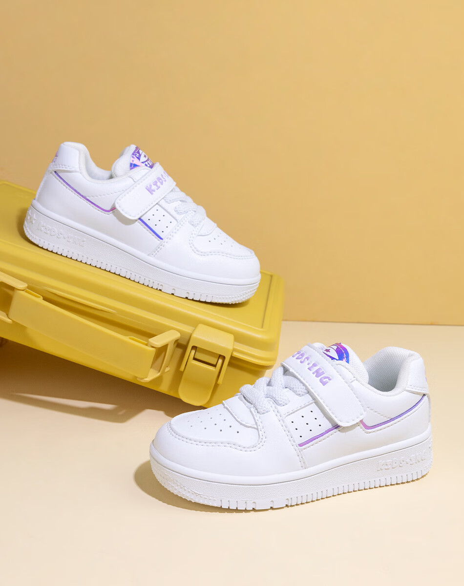 kids.ing【开学季】儿童板鞋高帮男女春季小学生运动鞋童鞋校园  低帮  适合脚长15.7cm