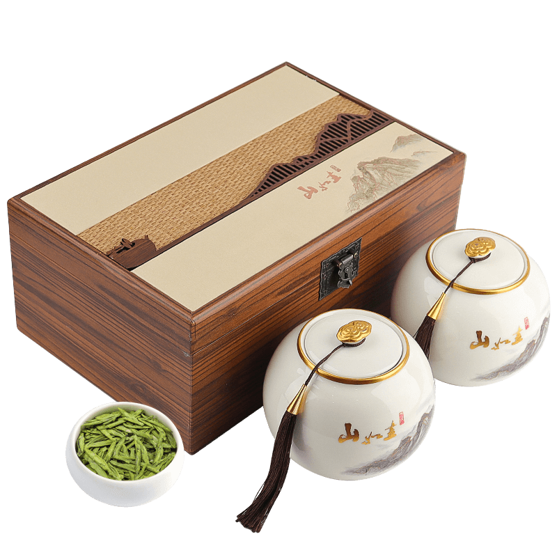 第一江南绿茶西湖龙井特级2025新茶明前茶叶礼盒山如画春茶高端送礼品