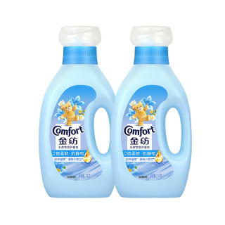 Comfort 清新柔顺 衣物护理柔顺剂 1kg*2瓶 防静电 留香