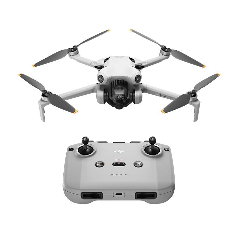 大疆（DJI）Mini 4 Pro 无人机迷你4入门级航拍高清专业智能避障超长续航10公里遥控无人机迷你小型便携 Mini 4 Pro 带屏长续航畅飞套装（三电池） 标配（无内存卡） 标配