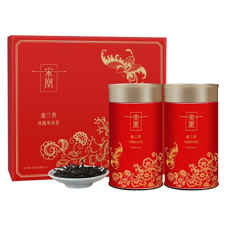 宋凰乌龙茶凤凰单枞潮州单丛特级茶叶企业定制送礼 花韵蜜兰香