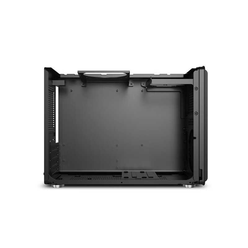 动力火车;POWERTRAIN未知玩家P40便携式MATX手提机箱桌面风冷铁网侧透游戏主机小机箱 P40黑色单机箱（赠送一个棱镜4PRO风扇）