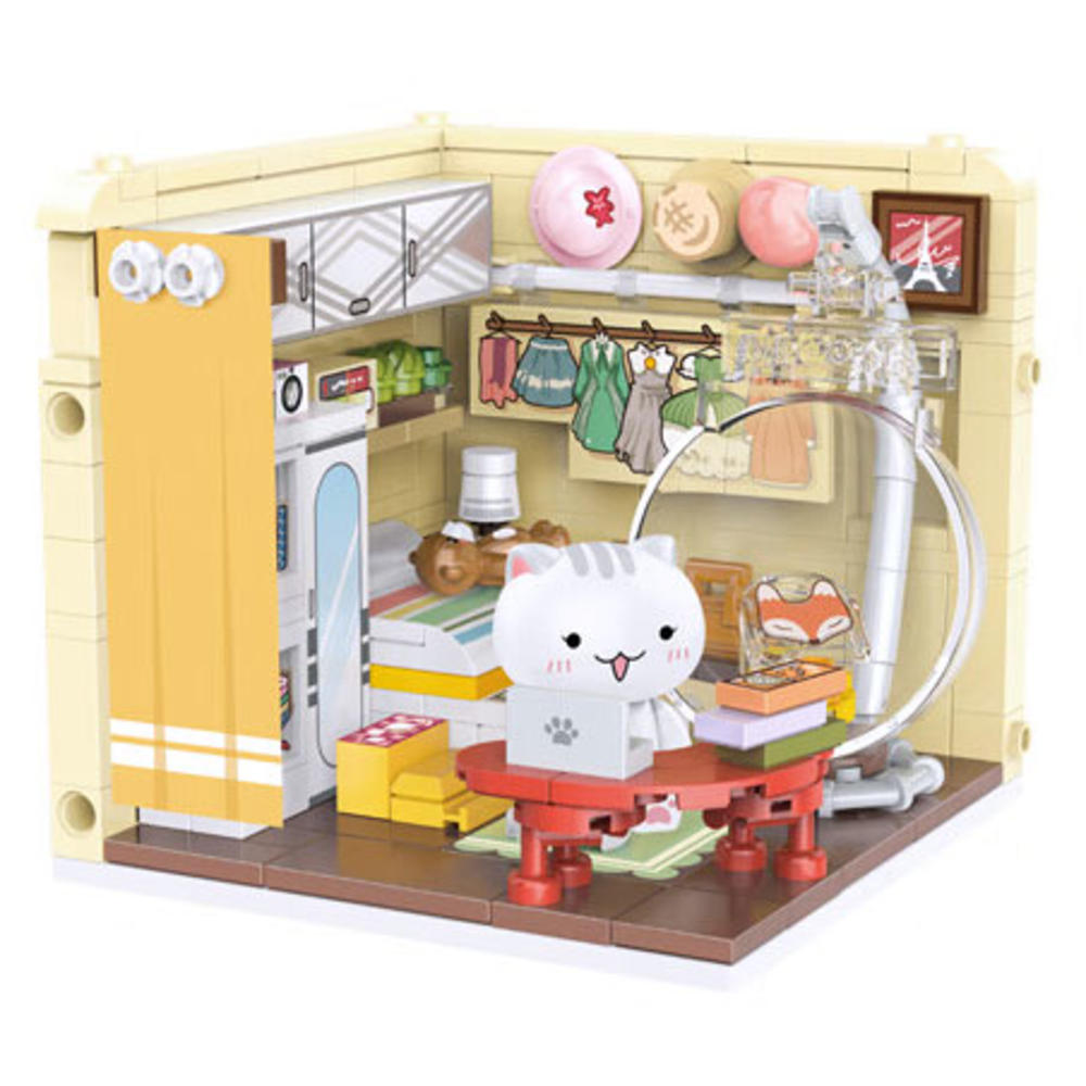 inbrixx 积乎 一群喵房间系列 885003 馒头的房间