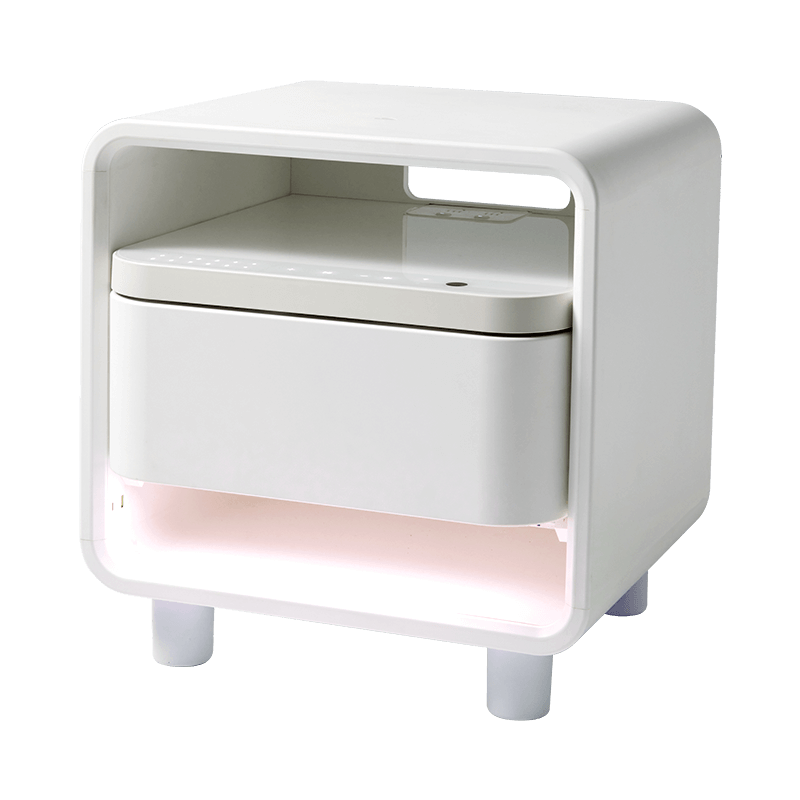 8H智能多用床头柜保险柜一体现代轻奢风多功能高级柜