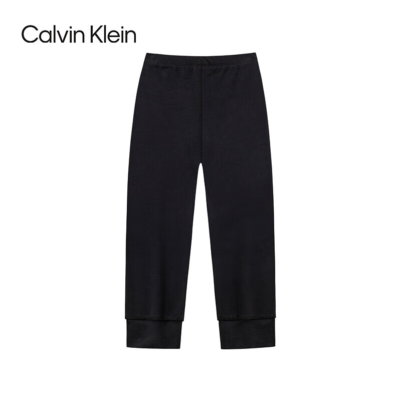 Calvin Klein CK童装男童长袖T恤+长裤2件套儿童舒适休闲套装 亮白 160 /80 【身高158-170cm】