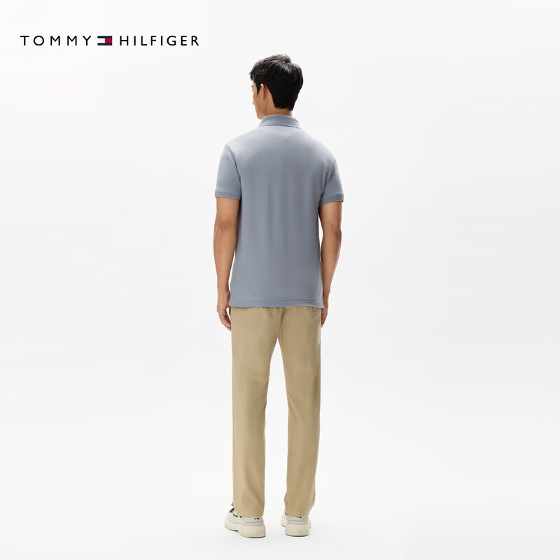  TOMMY HILFIGER/汤米·希尔费格 透气舒适 男士短袖POLO衫