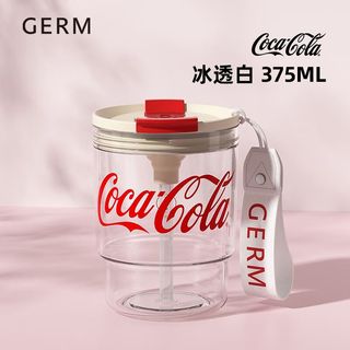 格米 GERM联名咖啡杯女士高颜值学生水杯女夏季运动便携随手杯tritan杯子