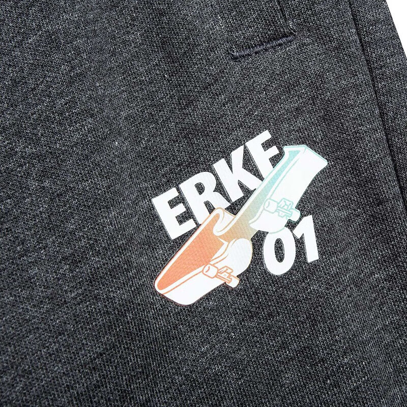 鸿星尔克童装男童裤子秋季舒适长裤中大童儿童运动裤男女同款