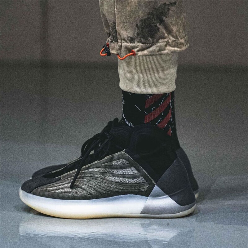 阿迪达斯 （adidas）三叶草YEEZY QNTM 椰子实战版篮球鞋H68771 UK6.5码码