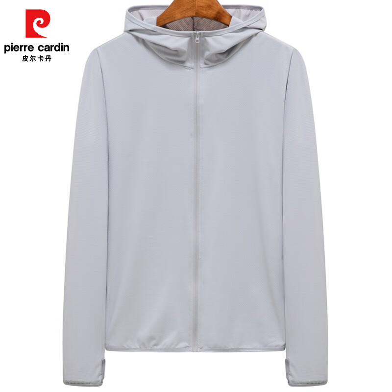 皮尔卡丹防晒衣夏季新款男女户外防紫外线透气皮肤衣钓鱼防晒服外套