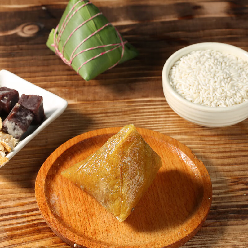  鼎湖山 传统手工制作 陈皮豆沙粽