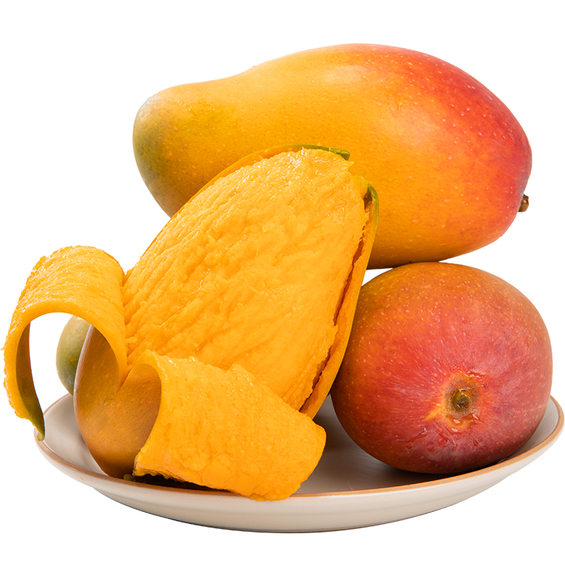 莱财多海南三亚贵妃芒整箱斤新鲜水果热带现摘芒果大果大贵妃甜心芒