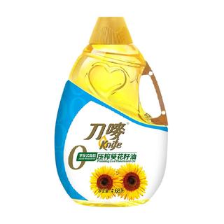 刀唛零反式脂肪压榨葵花籽油4.68L物理压榨植物食用油