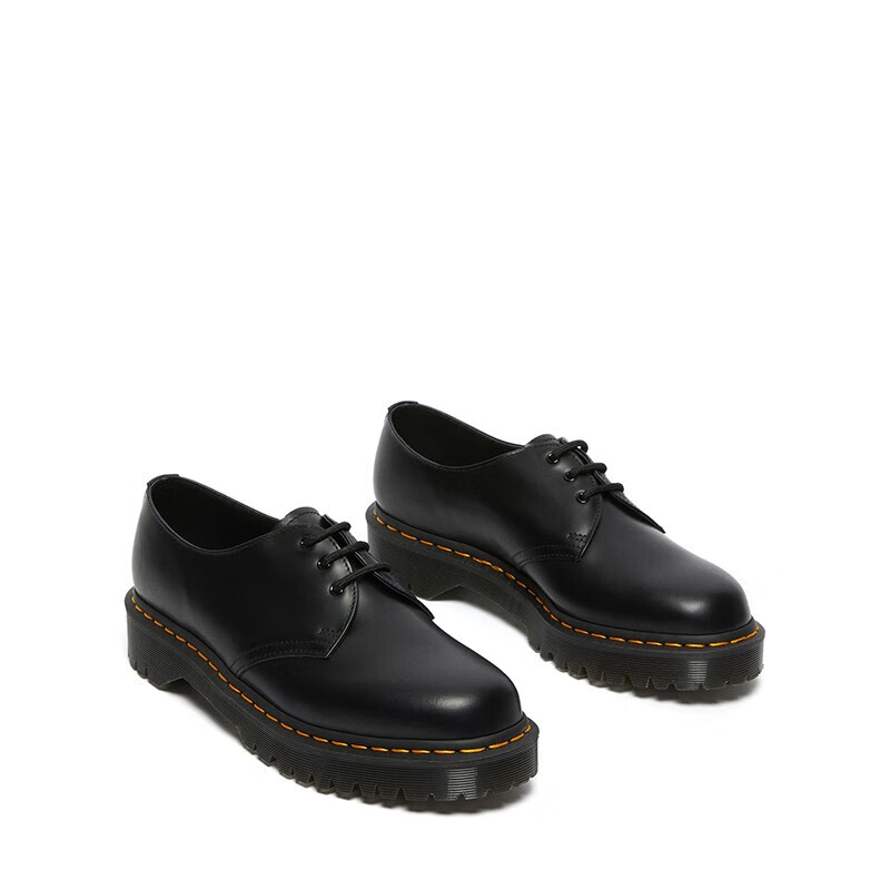 马丁（马汀博士 Dr.Martens）1461 Bex春夏气质通勤光面皮小厚底皮鞋男款单鞋