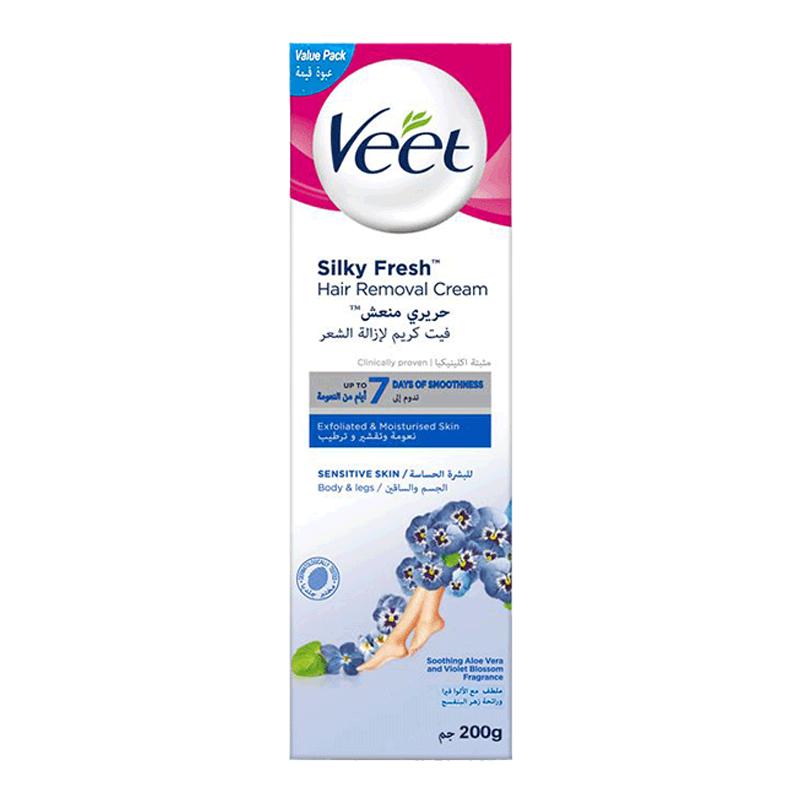 2件装Veet/薇婷脱毛膏男女士腋下腿毛温和敏感肌200ml