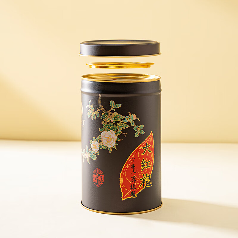 武夷星 武夷岩茶 陈年大红袍蕴藏五载罐装125g
