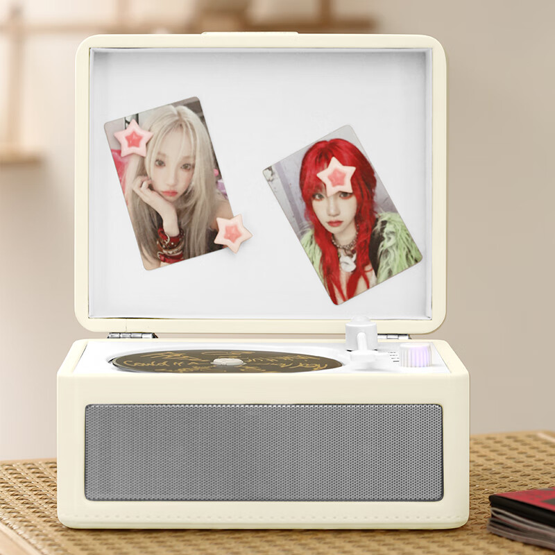 橙迪D200CD机复古音乐专辑蓝牙音箱播放器音响光盘光碟唱片机