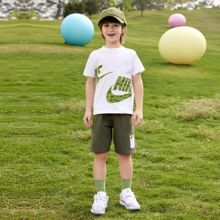 NIKE/耐克 儿童运动套装  130/64【身高116-122cm】 葡萄叶绿