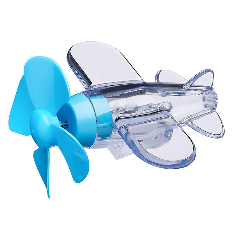 SUJIN风能发光小飞机风力发电彩灯车载摆件发电小飞机 发光小飞机 【一个装】颜色