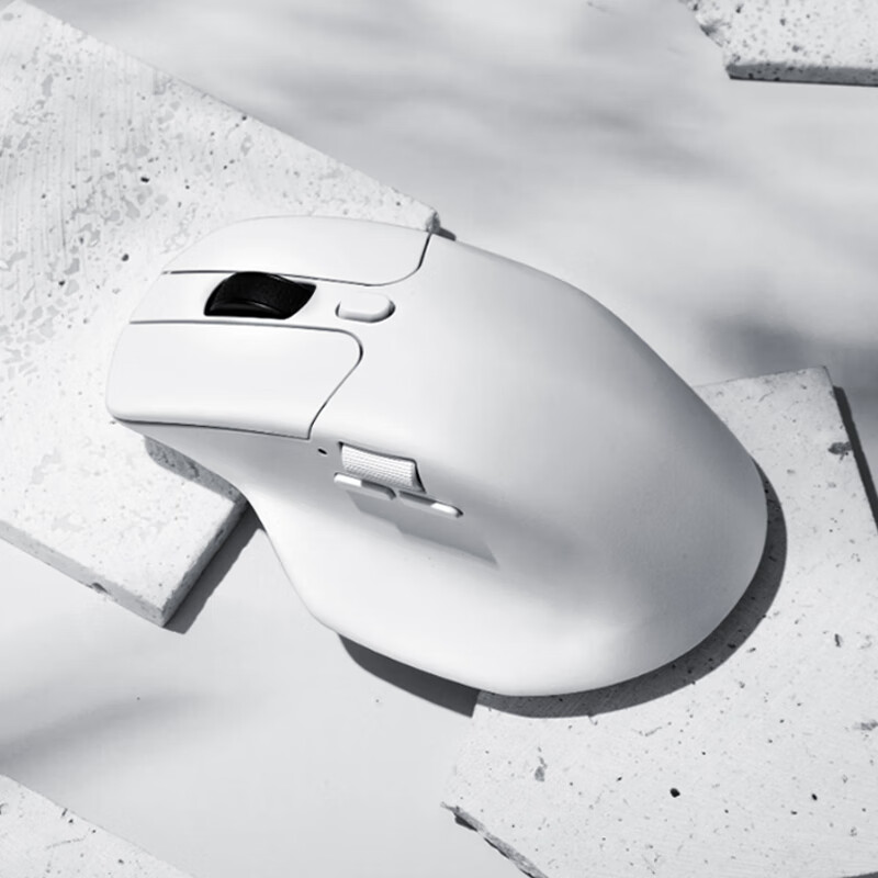 keychron渴创 M6 4K 无线鼠标 三模鼠标 鼠标无线 人体工学鼠标 双滚轮模式 专属Mac/Win宏驱动提供 M6 4K版 三模无线鼠标