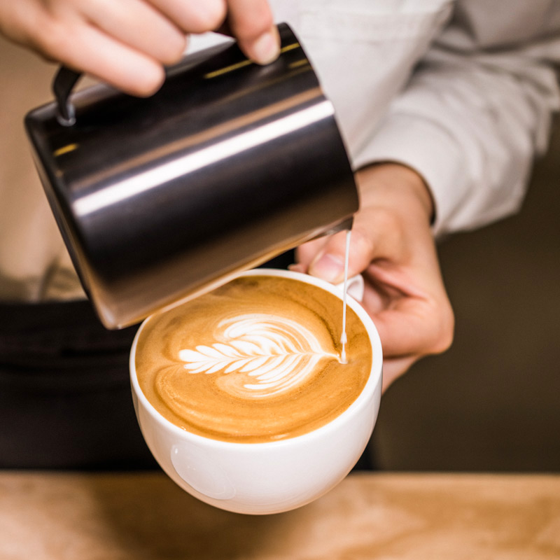 豆叔意式咖啡浓香阿拉比卡咖啡豆新鲜烘焙拼配黑现磨咖啡粉洛可可