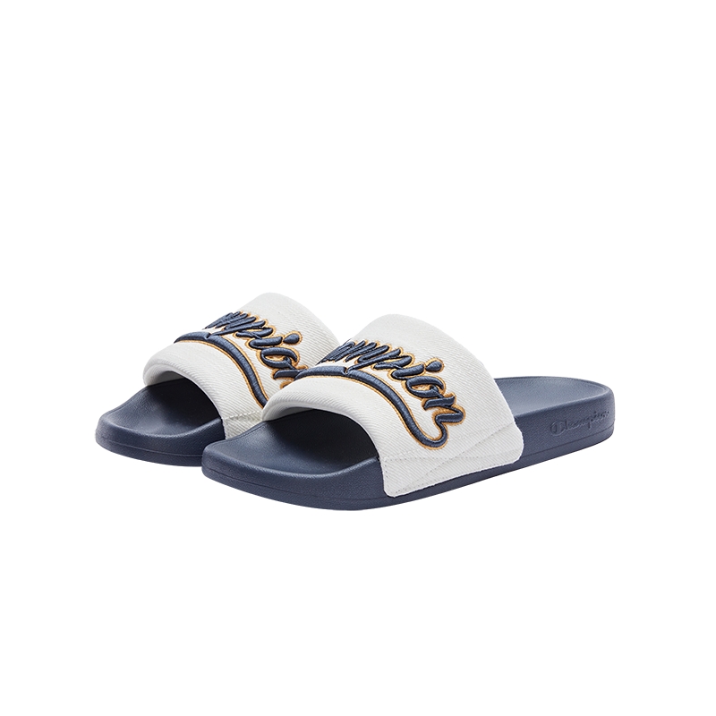 Champion冠军拖鞋夏季潮流Slide League 1一字拖沙滩凉鞋刺绣
