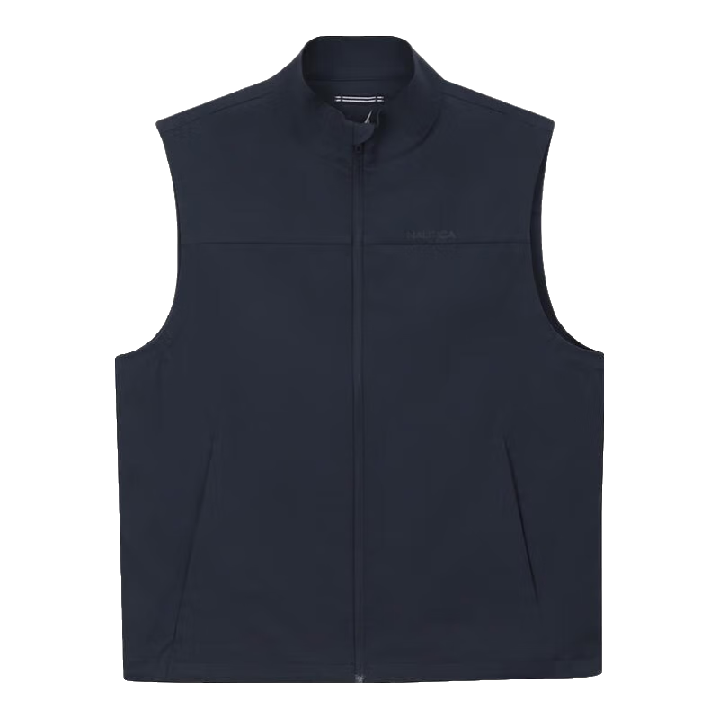 诺帝卡（NAUTICA）【大促爆款】男装25春夏新款舒适百搭商务休闲马甲背心男JO5109