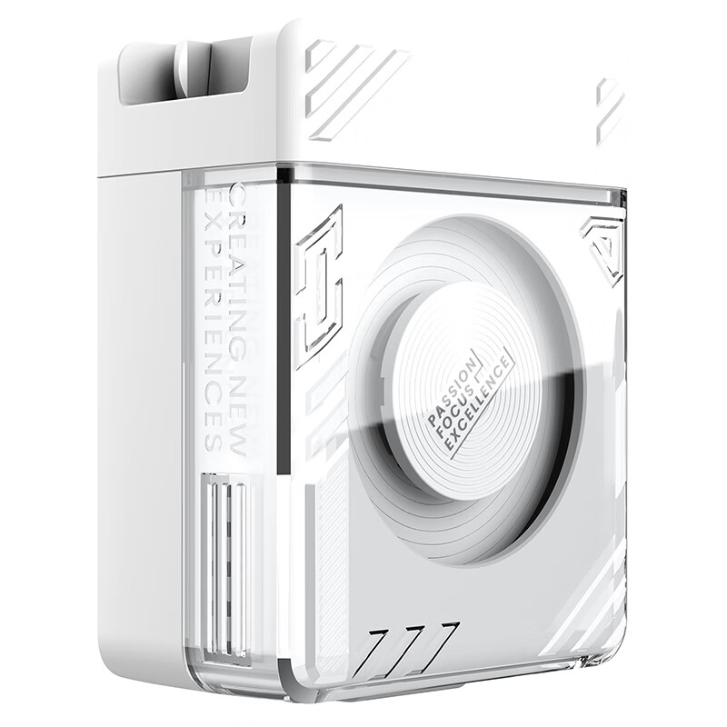 NillkiN氮化镓冰核充电器套装65W适配器多口Type-C快充线笔记本电脑手机苹果华为小米华硕联想快充充电器 白色【送磁吸收缩数据线】