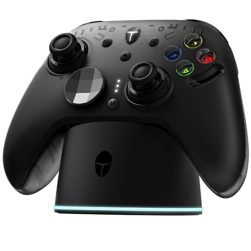 雷神（ThundeRobot）G80雷切 无线游戏手柄 HD音圈马达力切换摇杆字符切换Switch类xbox蓝牙体感PC电脑ns电视Steam 黑