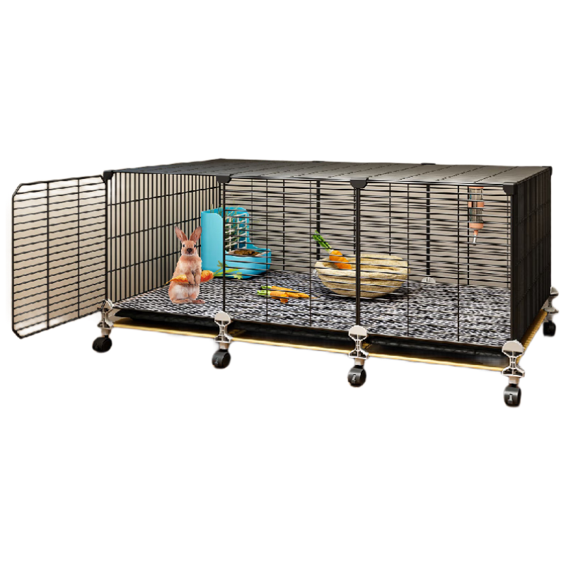 蔻丝兔笼兔子专用笼子大号家用加密兔子笼子养殖荷兰猪笼子
