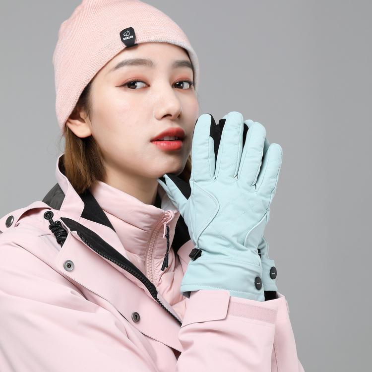 户外秋冬可触屏男女款防风加厚保暖骑行手套