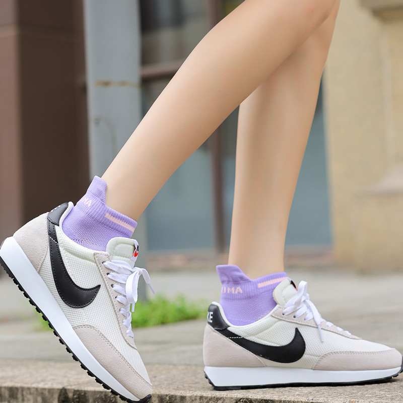 跑步袜男女专业马拉松训练运动短袜防滑速干低帮田径运动袜登山袜 L