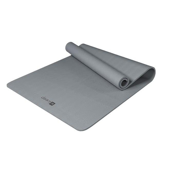 Keep瑜伽垫男士健身专业防滑平板支撑垫仰卧卷腹训练垫加厚