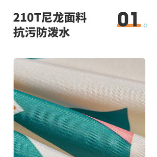 牧高笛睡袋成人露营户外蒲月恒月晓月系列冬季加厚防寒轻量化抗寒双人被 NX21562030摇曳露营睡袋1.4浅沙色