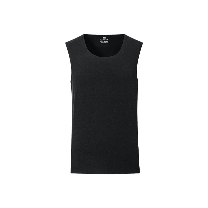 七匹狼男士内衣秋冬背心透气打底衫男内搭上衣无袖