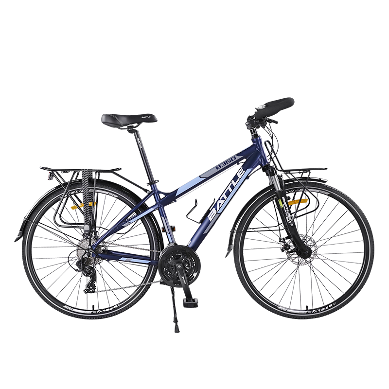 邦德·富士达700C铝合金山地自行车24变速碟刹男女成人学生旅行单车公路车