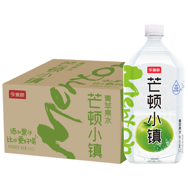 今麦郎 芒顿小镇 青苹果味 0脂肪 果汁饮料