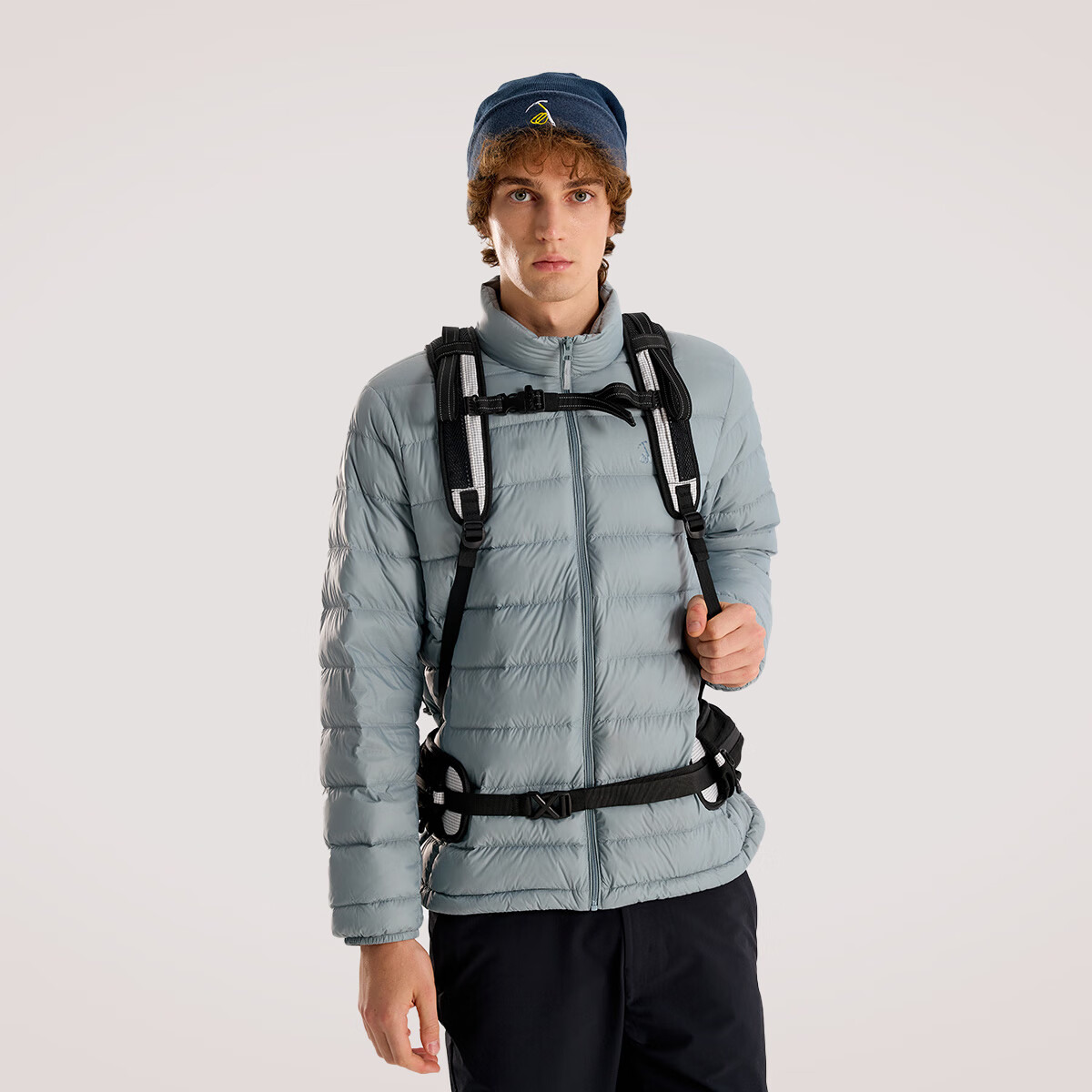 奥索卡OZARK亚丁轻薄立领羽绒服男 秋冬新款保暖舒适外套156602