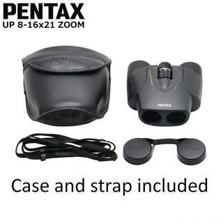 PENTAX UP 双筒望远镜 8-16倍变焦 21mm物镜直径 全多层镀膜 绿色