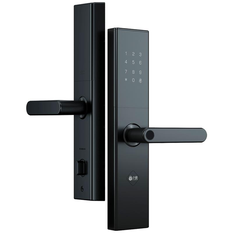 小益指纹锁智能门锁家用防盗门自动大门十大品牌电子锁密码锁 E209单机版（磁卡指纹密码锁指导安装）