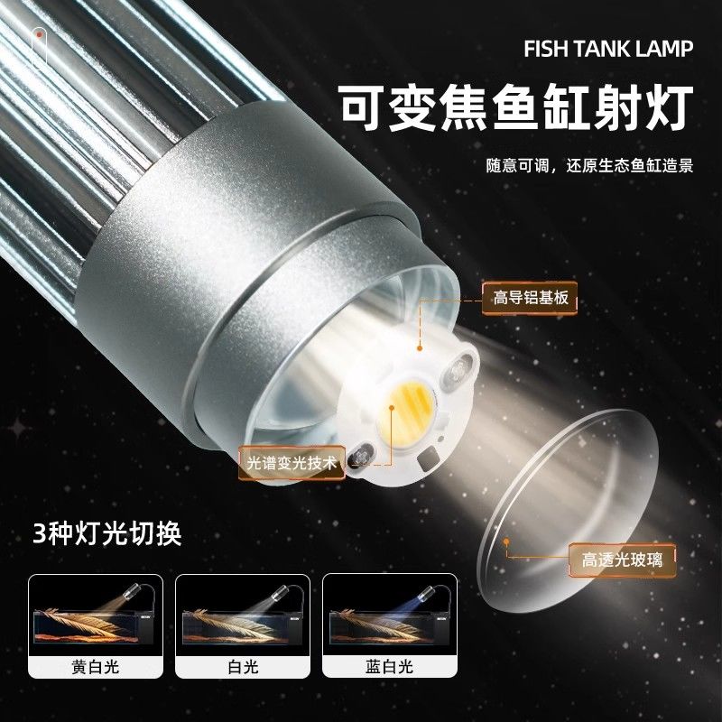 2025桌面溪流缸造景全套金晶超白玻璃办公茶桌客厅侧滤小鱼缸