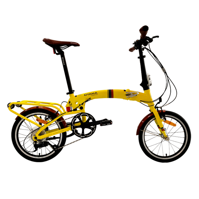 欧亚马 OYAMA铝合金纵横折叠自行车内3速外9速男女式单车纵横S500 外 三折叠 五年质保