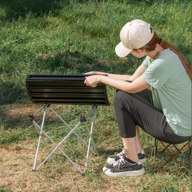 春夏户外坚固耐用铝合金折叠桌