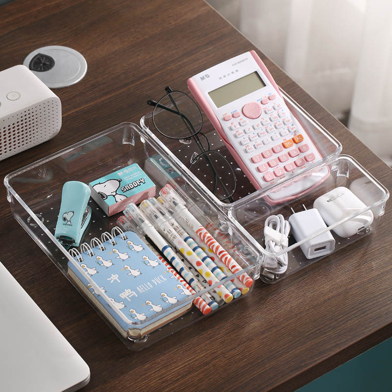 抽屉内分隔神器分格收纳盒分隔板收纳分隔盒内置分割整理盒格子