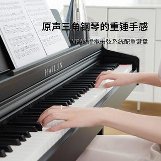 HAILUN 海伦电钢琴重锤88键专业考级初学者家用立式数码电子钢琴