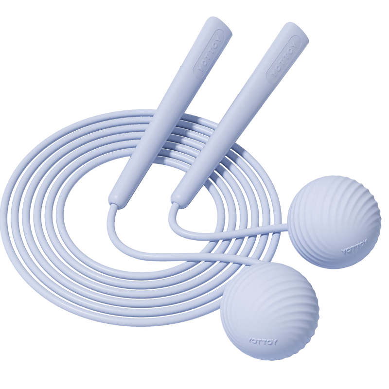 yottoy跳绳成人无绳跳绳减肥专用暴瘦成年人用女士竞速跳神 两用款/蓝色